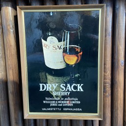 Dry Sack Sherry mainostaulu